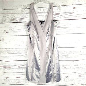 Soma Intimates satin chemise silver gray NWT Medium